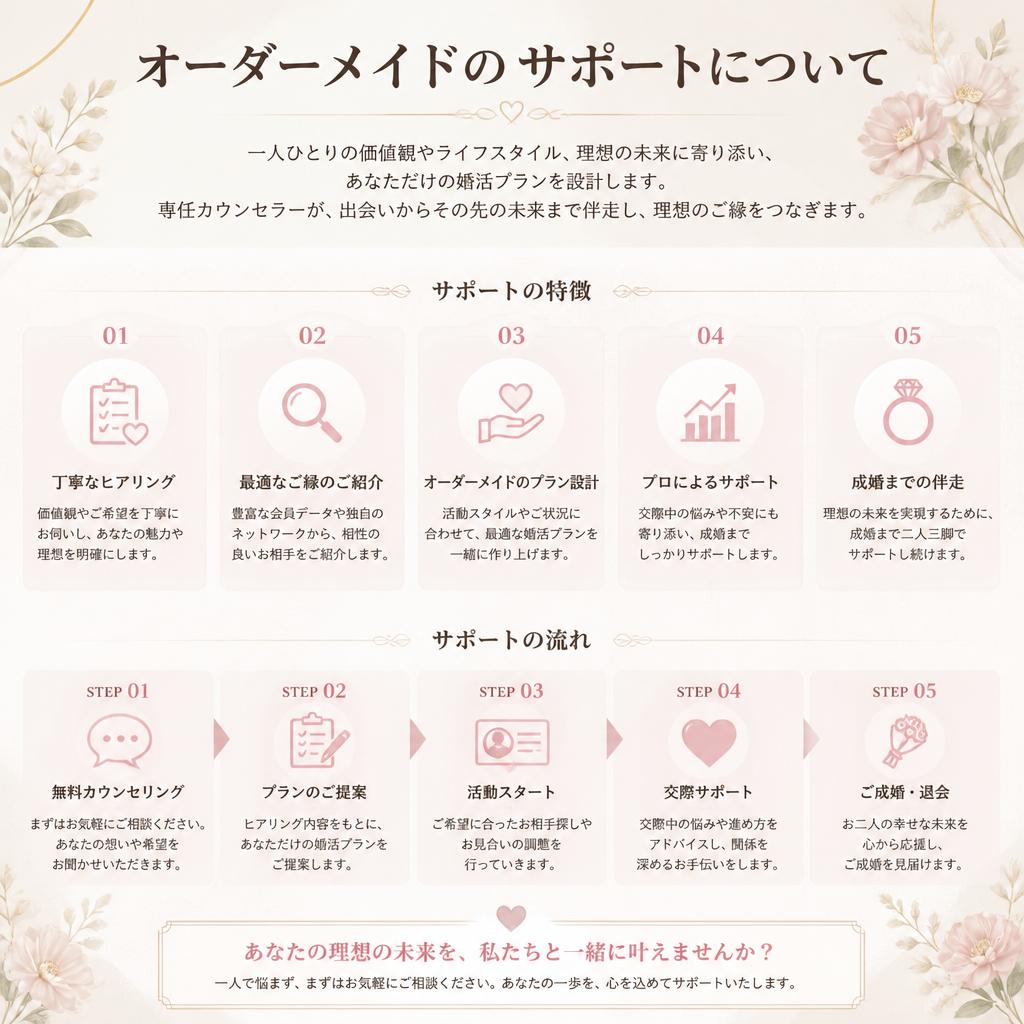 特別なアプローチとは？