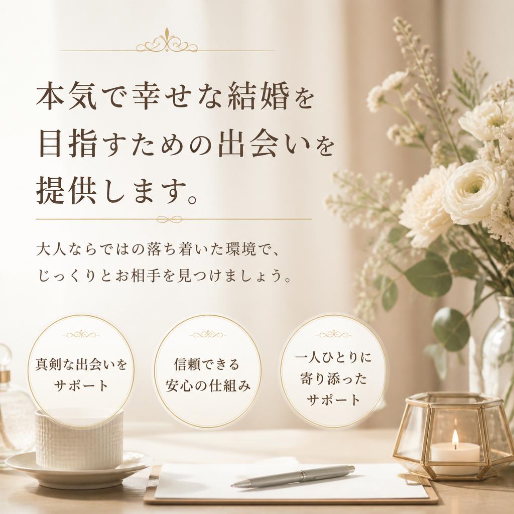 4. 大人の出会いを真剣に