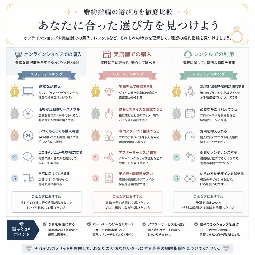 4. 婚約指輪の購入方法