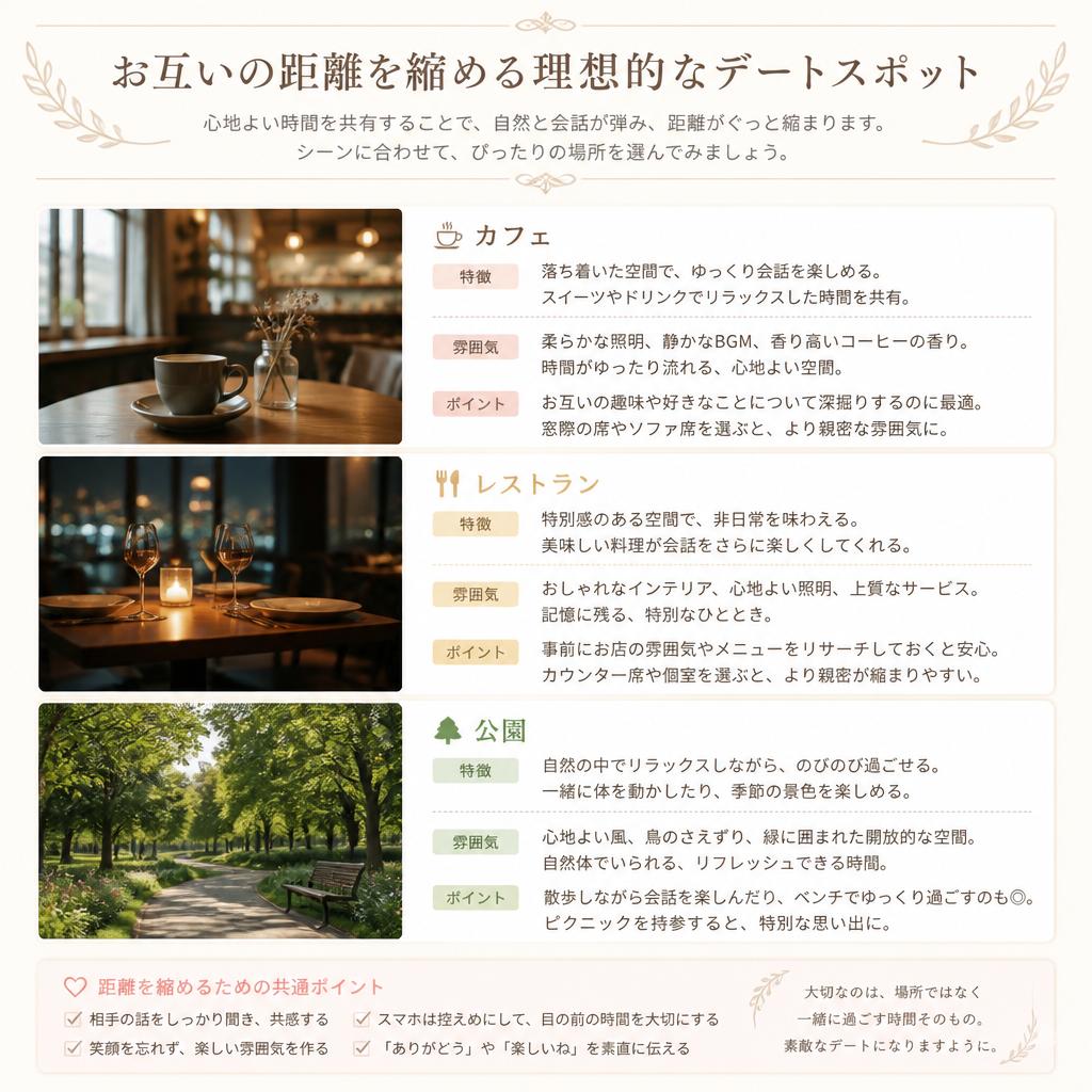 2. おすすめのデートスポット