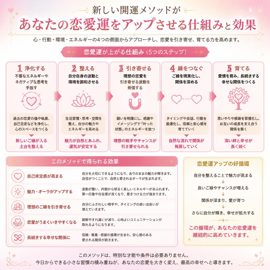 開運メソッドの魅力