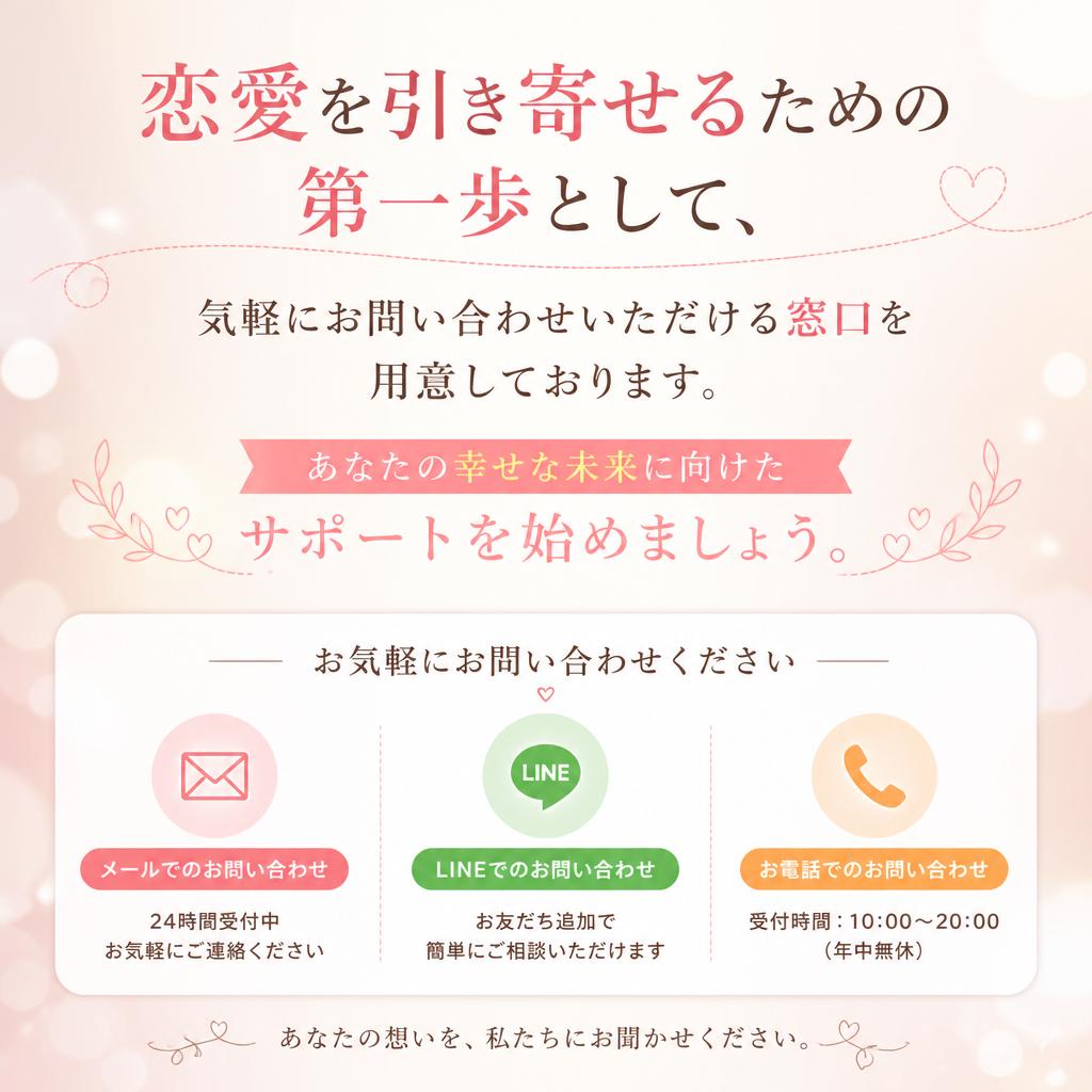 まずはお気軽にご相談を！