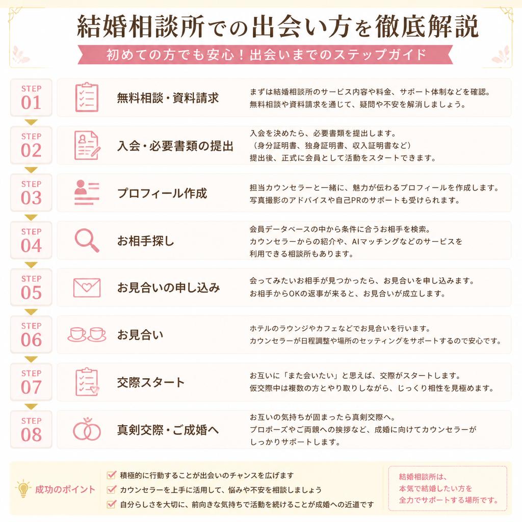 結婚活動の始め方