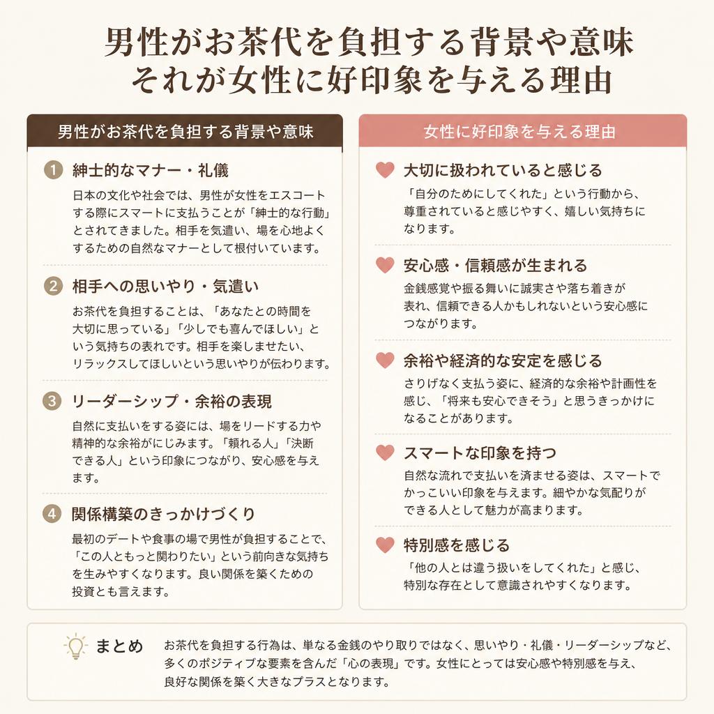 2. 男性が負担する理由とは？