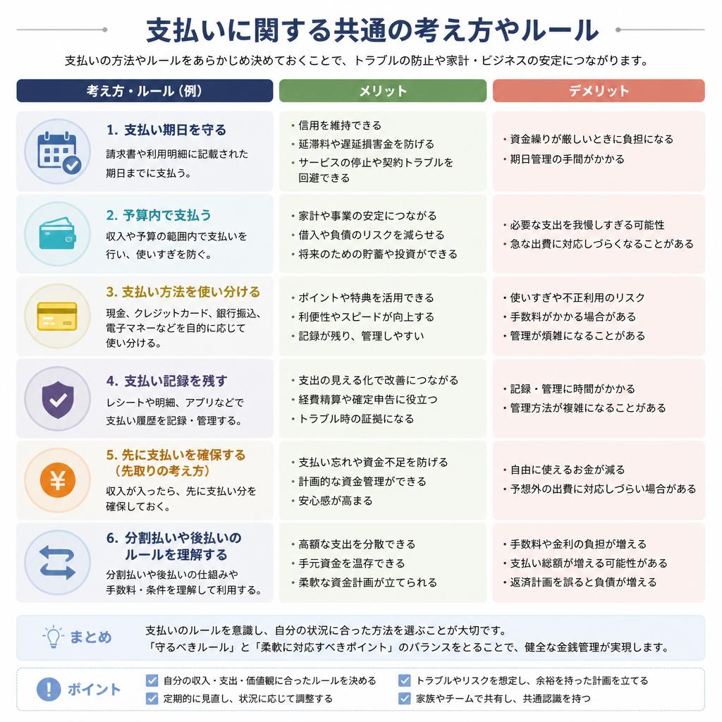 4. お茶代の支払いに関する一般的な考え方