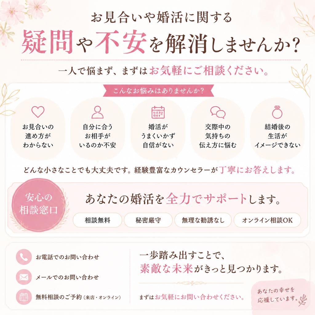7. ぜひご相談ください！