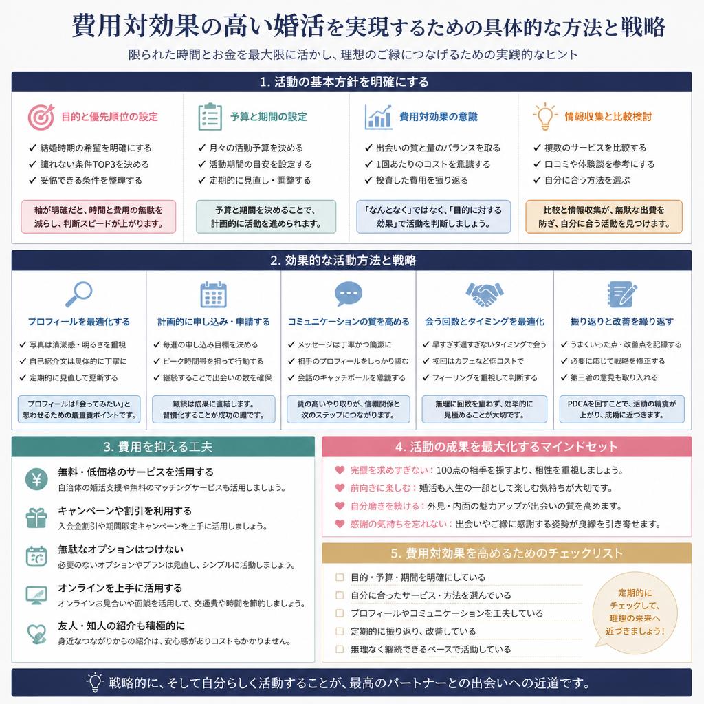 負担を減らすための活動方法